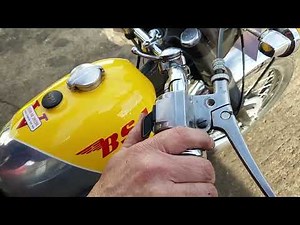 1969 BSA B44 Victor Special 441cc at Andy Tiernans #08341BSA