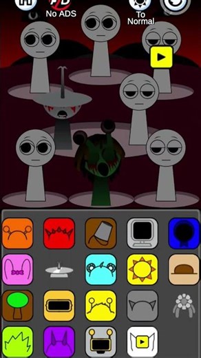 Sprunki Game But The Beat goes Crazy 312 🎶 🔥#sprunki #incredibox #brainrot #sprunkioc #song