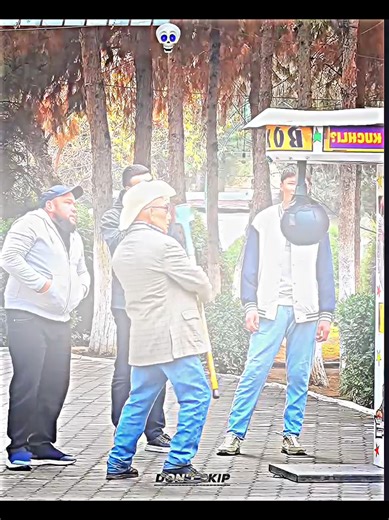 Old Man Prank on Random Public Reaction