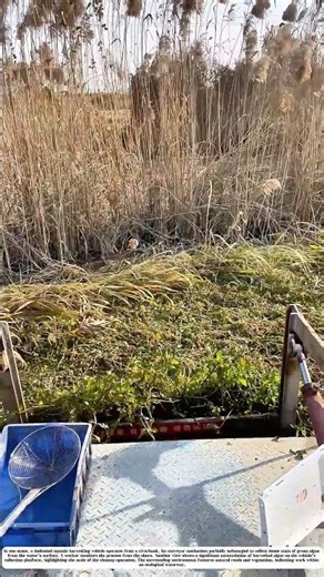 Clearing the Water: Machinery at Work in Algae Removal