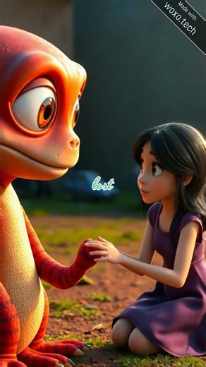 👽 The Alien Friend | Short Kids Story