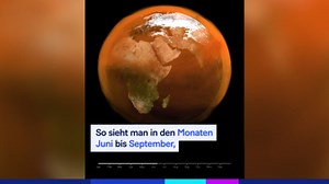 Nasa: Simulation zeigt CO2-Ansammlung in der Atmosphäre