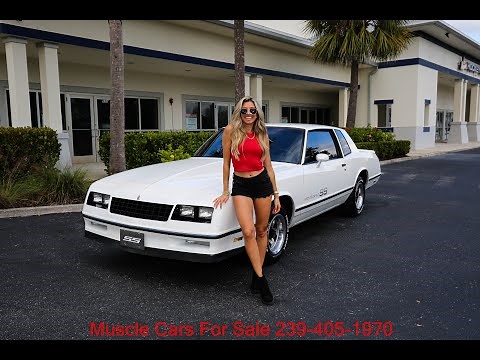 Super Clean 1984 MonteCarlo SS $24500 www.musclecarking.com 239-405-1970 Tom