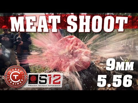 Bullets vs Meat - 556 & 9mm FMJ with Slow Motion | S12 Myrtle Beach, SC