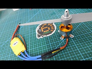 Control Brushless Motor Using Arduino and potentiometer and bluetooth via mobile