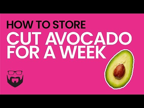 How to Store Cut Avocado for a Week