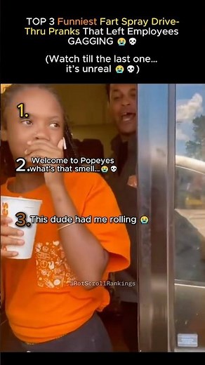 Top 3 Funniest Fart Spray Drive-Thru Prank Moments That Went Too Far 😭 #funny #memes #pranks