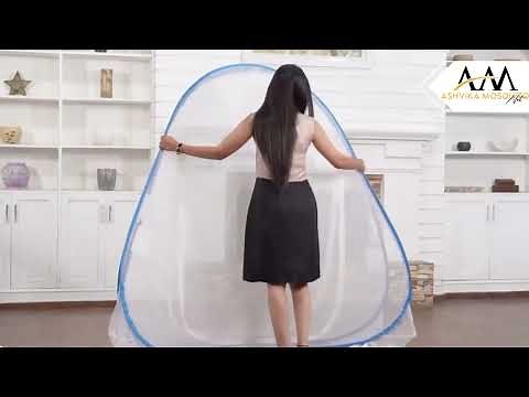 Ashvika Enterprise mosquito net How to fold mosquito net folding process