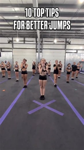 Technique Tuesday: Here are our Top Tips for AMAZING Jumps Want cleaner, higher, sharper jumps? Focus on the below👇 1️⃣ Lift before you kick. Get height first, then snap those legs. 2️⃣ Power starts low. Strong jumps come from bent knees and an explosive push through the floor. 3️⃣ Arms equal speed. Sharp, consistent swings create timing and lift. 4️⃣ Lock and lift your core. Control the jump and stop that forward chest drop. 5️⃣ Snap don’t swing. Legs hit their position fast and clean. 6️⃣ Toe