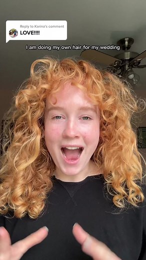 Redhead Wedding Hairstyles - Messy Curly Bridal Hair Ideas