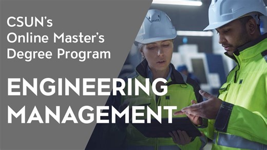 M.S. in Engineering Management at CSUN