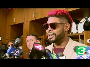 Jauan Jennings discusses 49ers' 20-9 win over Panthers, root of his end of game scuffle