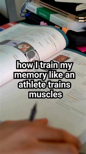 Read below👇 🧠 I train my memory the way I train muscles by stressing it just enough to adapt. Instead of rereading, I force myself to recall details without notes and let my brain struggle. I learned that effort signals the brain to strengthen neural connections. When recall feels uncomfortable, I know the training is working. 🧩 I rotate what I study on purpose rather than sticking to one topic. Mixing subjects feels harder, but my brain builds stronger retrieval pathways this way. I noticed 