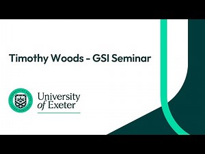 GSI Seminar | Climate Smart Branding for Local Artisanal Dairy Products by Timothy Woods