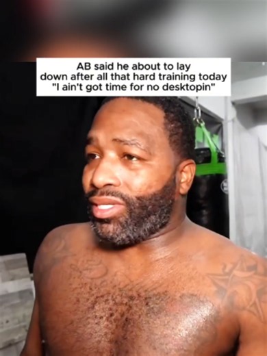 Ab adrien broner said he dont have time for games after he trained all day with Deen the great #adrienbroner #deenthegreat