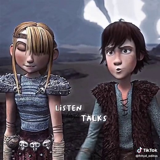 Hiccup and Astrid Edit: How to Train Your Dragon Love Story