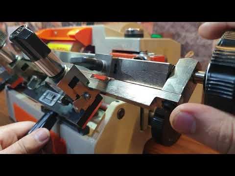 How to Put Rotary Clamp In Defu 100 E1 Double Cutter Key Duplication Machine | Quba Keys