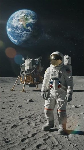 "What If You Dropped a Hammer & Feather on the Moon? 🌙"