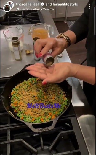 Laila Ali Proves She Can Cook Better Than Expected #skills