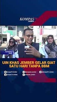 Kampus UIN KHAS Jember Bebas Polusi! Gelar Aksi Sehari Tanpa BBM Dukung Program Pemerintah