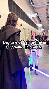 Best way to start! #starwars #lightsaber #anakinskywalker #cosplay #fyp