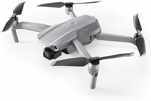 DJI Mavic Air 2 Drone Quadcopter 48MP, 4K at 60Hz, 8K (Hyperlapse) Video, Remote Control, Two New Helipads - Open Box - Never Flown
