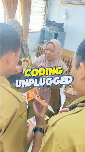Penerapan Pembelajaran Coding Unplugged #coding #unplugged #codingclasses #pelatihan