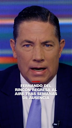 El periodista y presentador de CNN, Fernando Del Rincón, regresó a la conducción de Conclusiones, tras ausentarse por varias semanas debido a una enfermedad. En su mensaje, Del Rincón compartió detalles del padecimiento que lo mantuvo alejado de la cobertura periodística. | CNN en Español