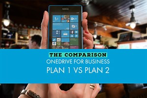 OneDrive for Business Plan 1 vs Plan 2 - Feature comparison