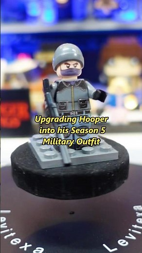 Custom printed Hopper Minifig from Stranger Things Season 5