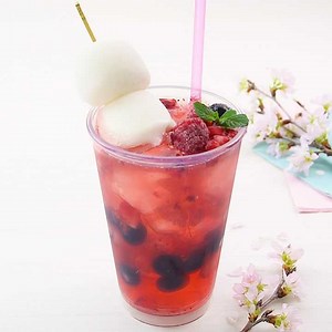 お花見のおともに♪ お花見クリームソーダのレシピ動画・作り方 | デリッシュキッチン
