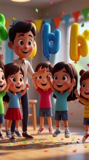 3D Cute Kids Learning ABC.Fun Animation for Children #3DAnimation#KidsLearning#ABC #ChildrenEducatio