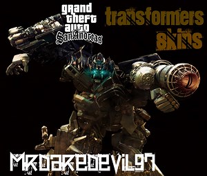 GTA SA transformers skins  MODS file - Grand Theft Auto: San Andreas