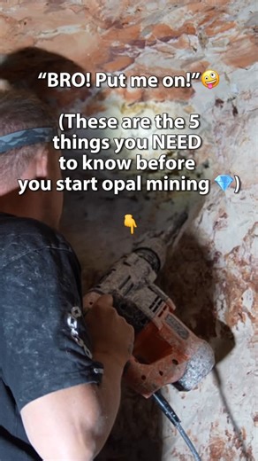Zoltán Petho on Instagram: "⛏️ 5 THINGS YOU NEED TO KNOW BEFORE OPAL MINING 1️⃣ You legally have to learn first Before you even think about digging, you need to do the NSW Mines Department fossicking/mining safety course. It’s free. It’s mandatory. And it teaches you how not to die underground. If you won’t do the free course, you’re definitely not ready to spend real money. ⸻ 2️⃣ Money does NOT equal success It doesn’t matter if you spend $5k or $500k. Opal is unforgiving. You can do everything