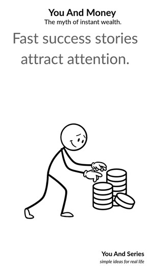 The myth of instant wealth.