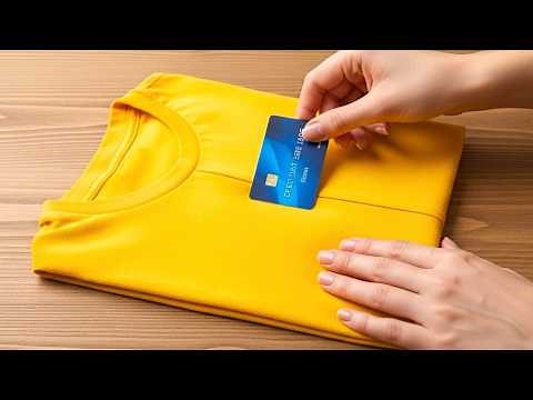 This T-Shirt Folding Method Has Gone Viral! Everyone's Doing and Amazed