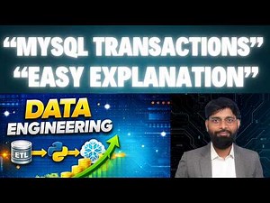 MySQL Transactions & Concurrency Explained | ACID Properties Made Easy