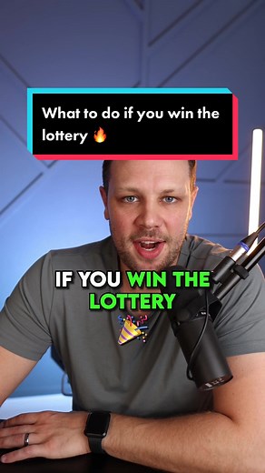 Here is exactly what to do if you win the lottery. #lottery #winning #won #lotto #powerball #wealth
