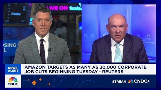 Report: Amazon targets as many as 30,000 corporate job cuts beginning Tuesday