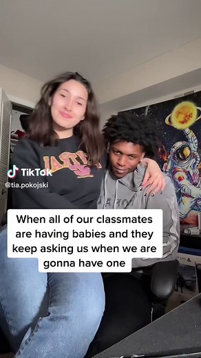 Cute Couple Tia and Coby Funny Baby Question Response