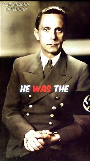 The Dark Secrets of Nazi Germany’s Master Manipulator Joseph Goebbel #history #germany #shorts