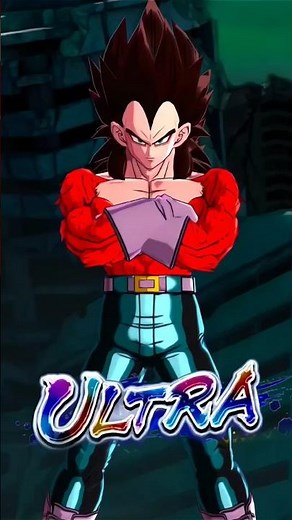 NEW ULTRA SSJ4 VEGETA ANIMATION EDIT 🔥!! #dragonballlegends #dragonball #shorts