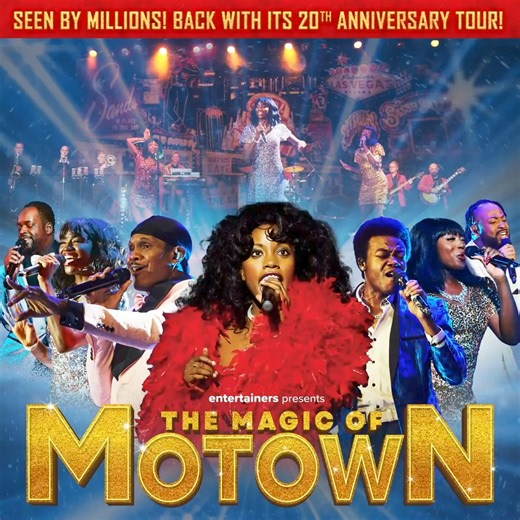 This is The Magic of Motown! ⭐️ The UK's longest running Motown Show 🤩 Motown classics from artists such as: Marvin Gaye, Diana Ross, Stevie Wonder, The Temptations, The Supremes, The Four Tops, Martha Reeves, The Jackson 5, Smokey Robinson, and many, many more. 🔥 Celebrate the sound of a generation with a very special night of The Magic of Motown! ✨ | The Magic of Motown Show