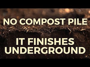 The Fermentation Step That Makes Compost Finish Underground, Not in a Pile