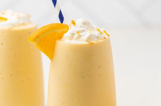 Healthy Orange Julius Recipe (Fresh Orange Smoothie)