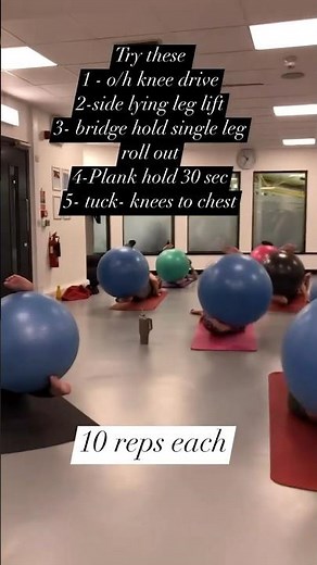 Boost Your Core Strength with This Quick Fit Ball workout #homeworkoutfullbody #fitball