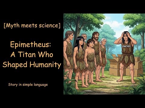 [Myth-meets-science] Epimetheus: The Forgetful Titan Who Shaped Humanity