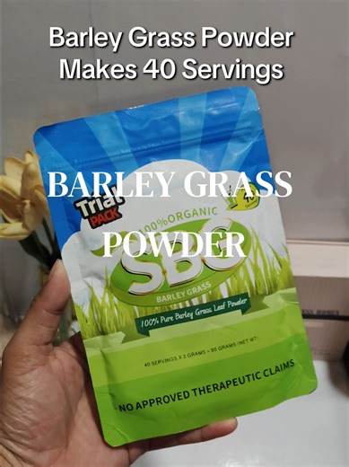 How to Use Barley Grass Powder for 40 Servings