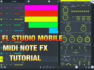 FL Studio Mobile - How To Use The New MIDI Note FX - Full Tutorial With Tips & Tricks - iPad