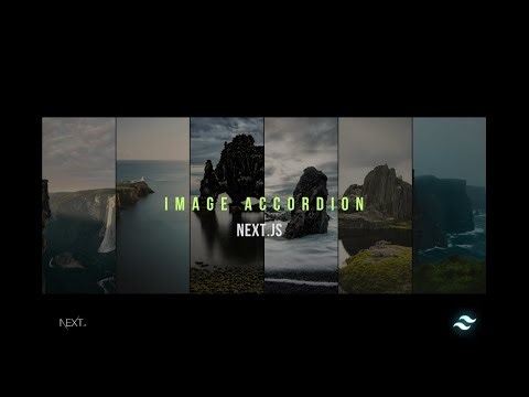 Build a Responsive Image Accordion | Web Animations | NEXT.JS | TailwindCSS |